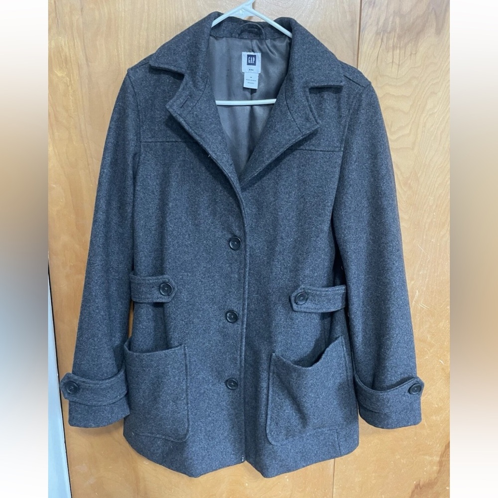 Women’s Gap Wool blend Pea Coat Medium